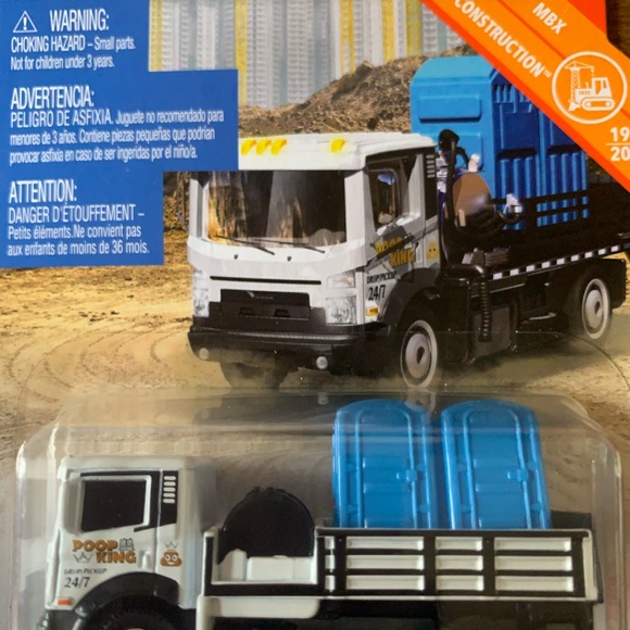 Mattel Toys Matchbox Poop King Awesome 3 Check It Out Great For An